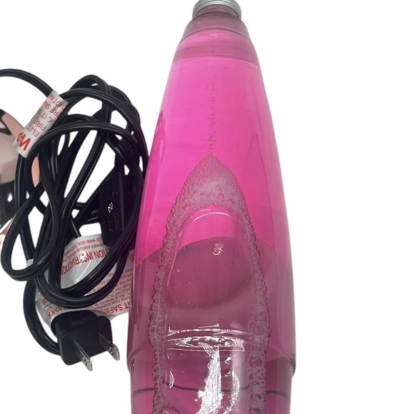 Rocket Ship Lava Lamp Light Pink Retro - Picture 10 of 15